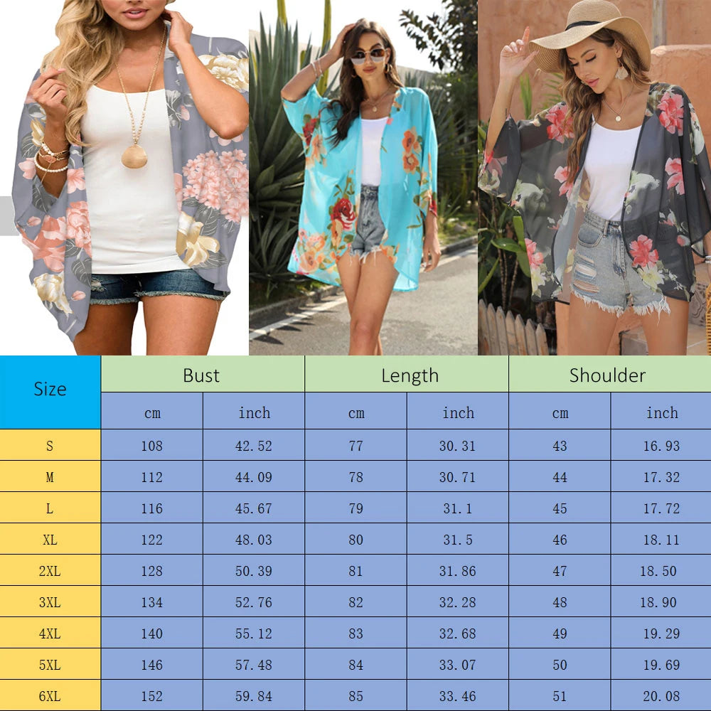 Plus Size Beach Cover-up or Summer Cardigan