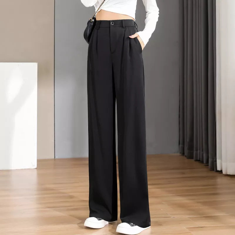 Straight Leg Vintage Baggy Trousers