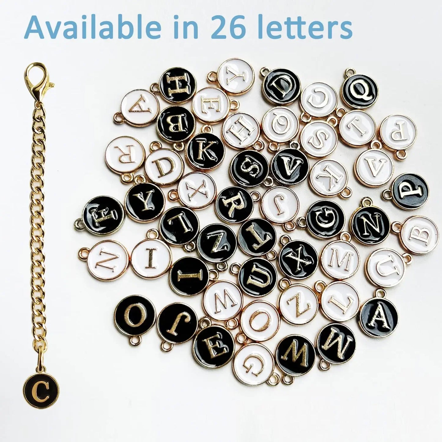 Letter Charm Accessories for Stanley Cup 2PCS