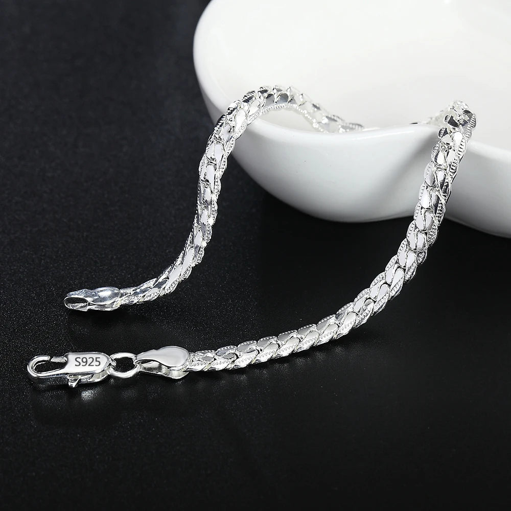 925 Sterling Silver Gold/Silver Chain