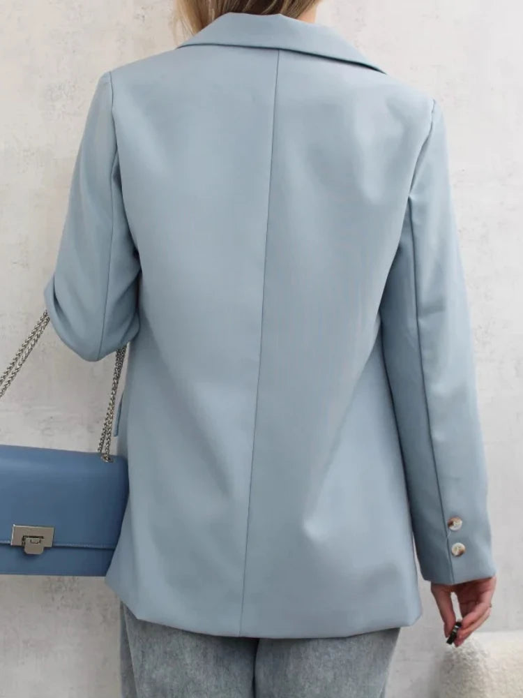 Casual Loose Long Blazer in New Spring and Summer Colors
