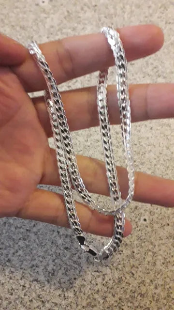 925 Sterling Silver Unisex Chain