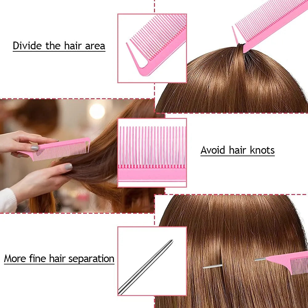 4 pc Set DIY Hair Styling Tools for Bun-Ponytail-Braid-Twist