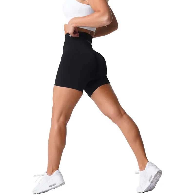 Nylon Spandex Yoga Shorts
