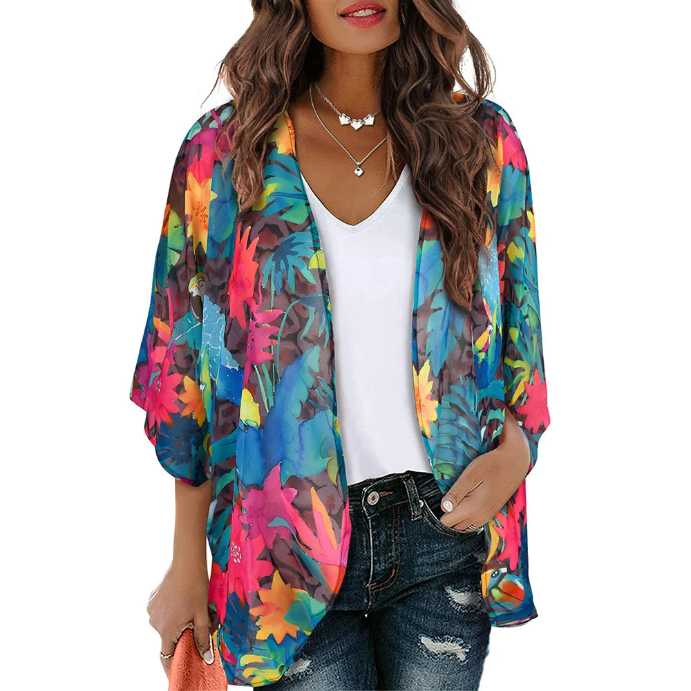Plus Size Beach Cover-up or Summer Cardigan