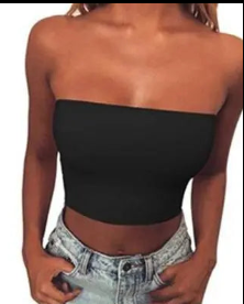 Cropped Tube Top/Modesty Bandeau